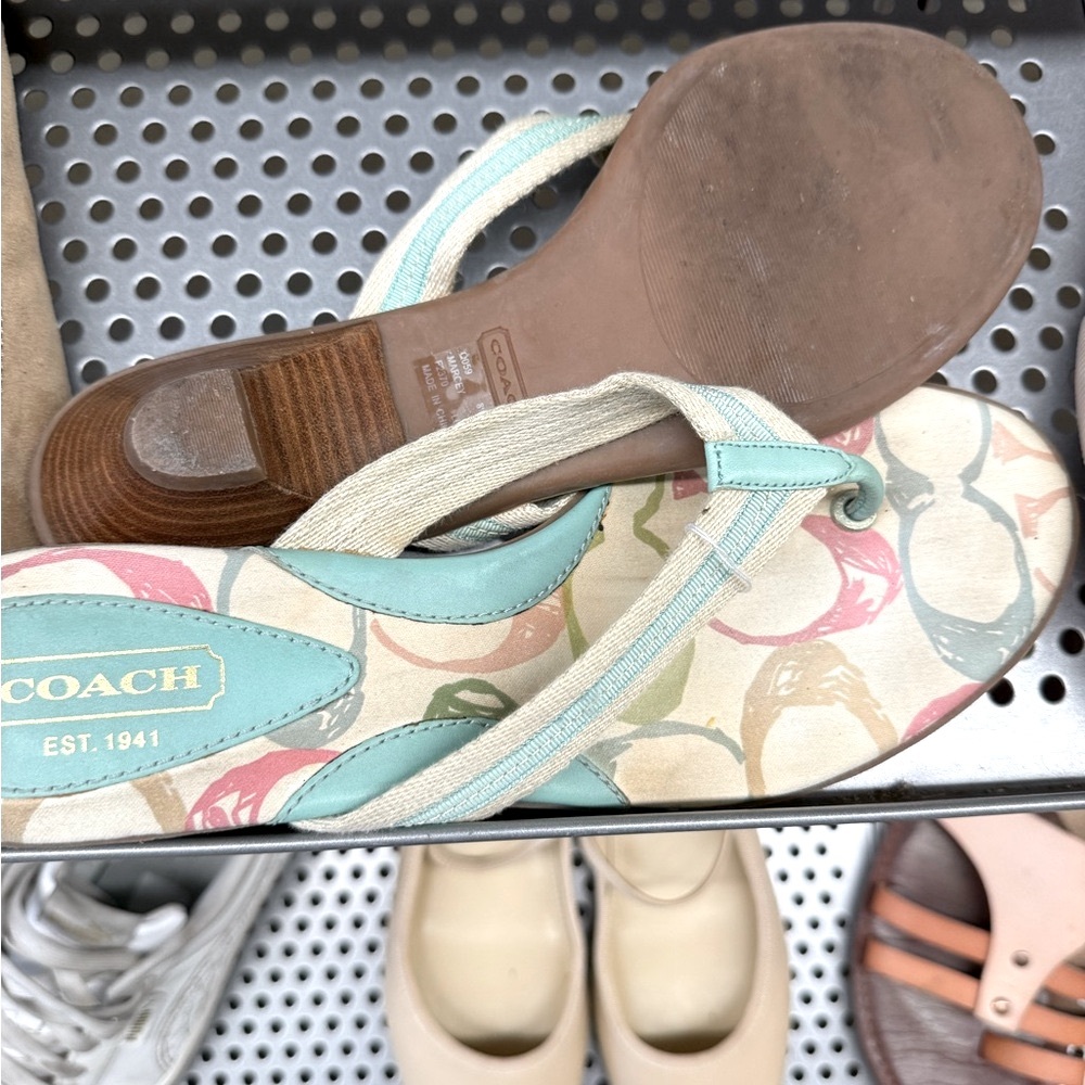 Coach Multicolor Sandals
